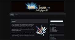 Desktop Screenshot of faithandfocus.com