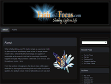 Tablet Screenshot of faithandfocus.com